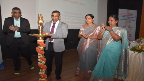 DG CPRI inaugurating the CABLETECH 2024