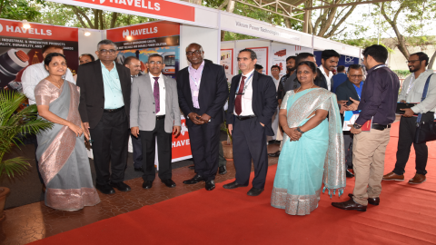 Exhibition stall visit by DG CPRI