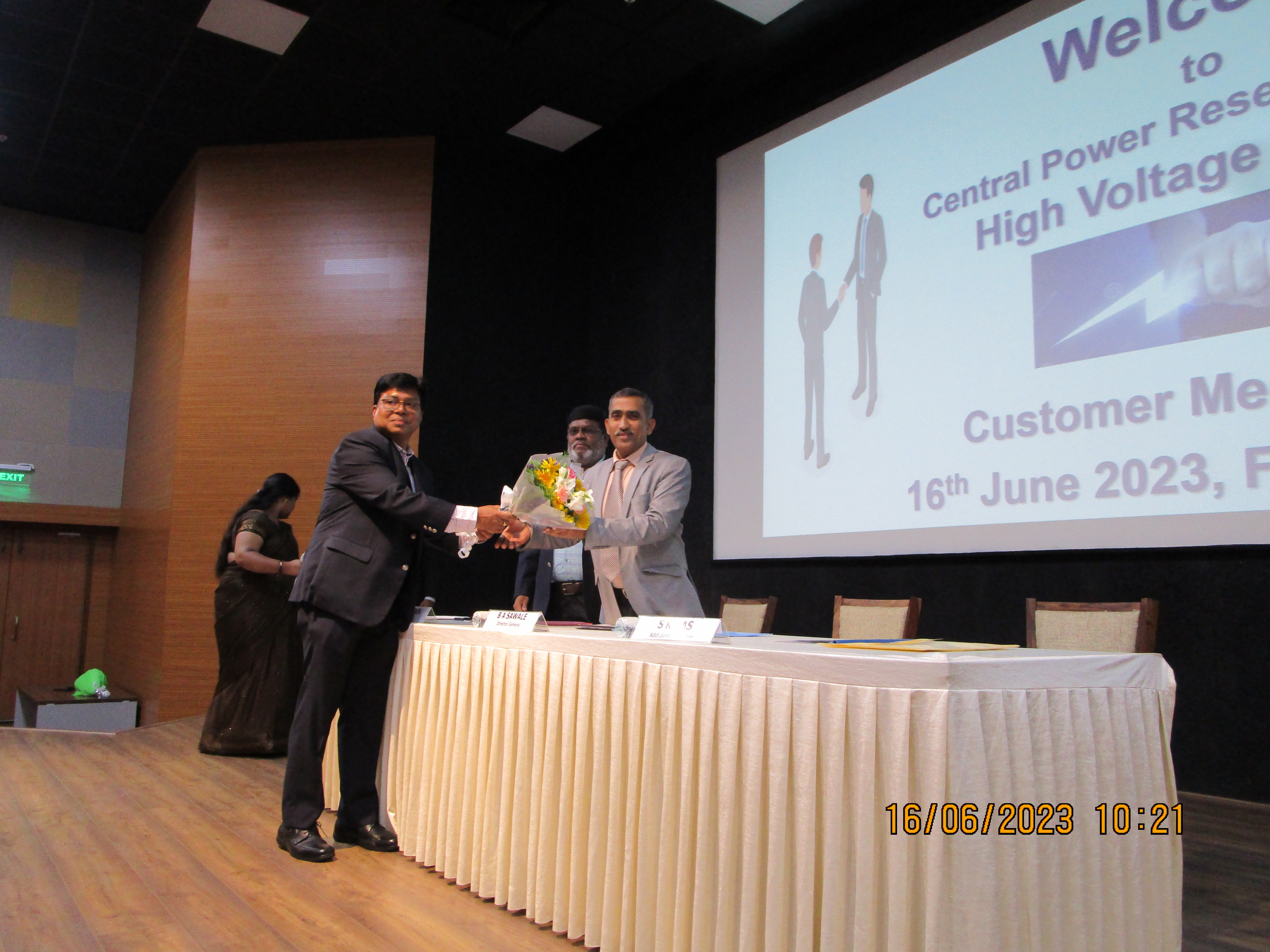 High Voltage Division Customer meet held on 16th June 2023