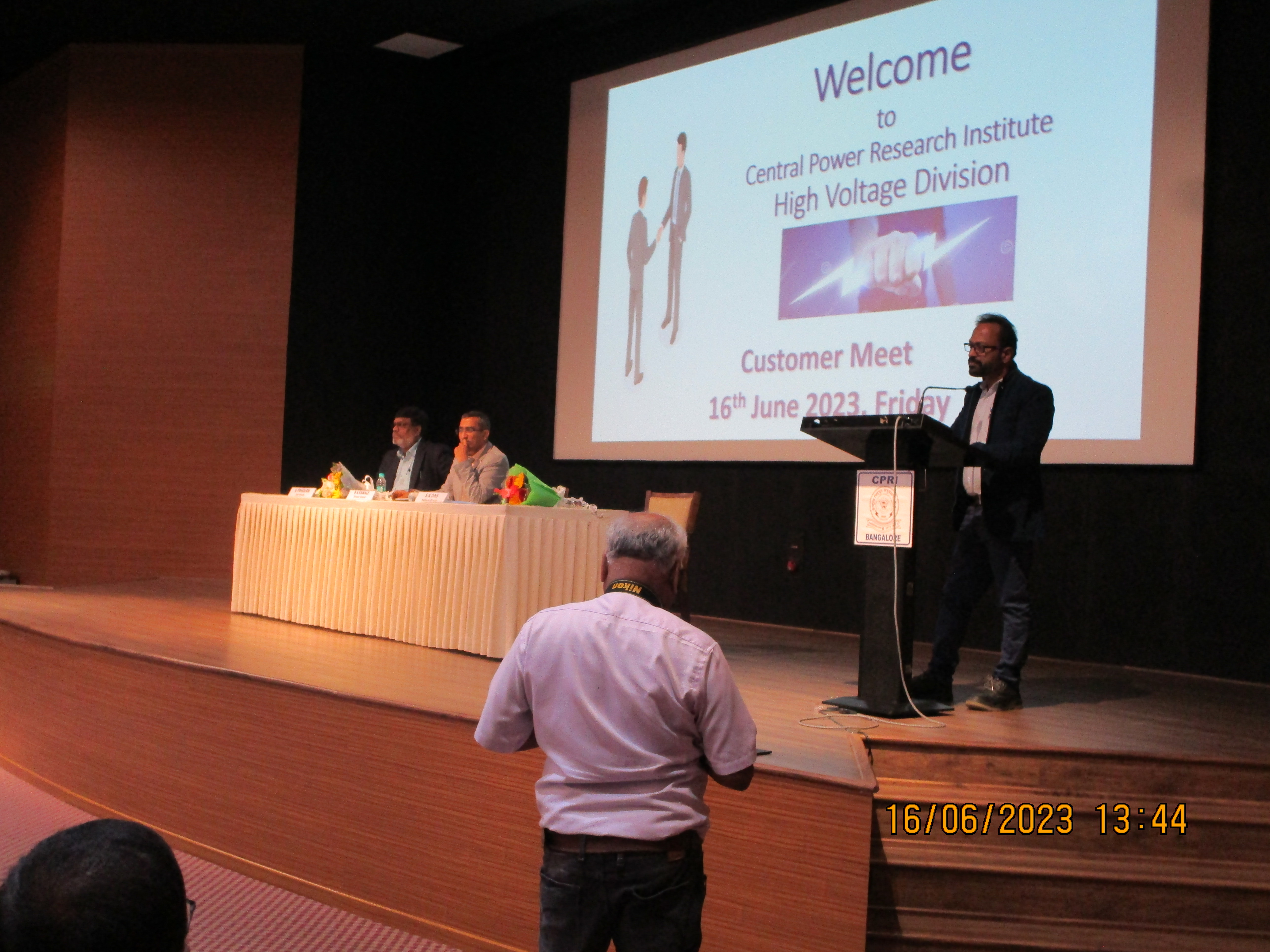 High Voltage Division Customer meet held on 16th June 2023